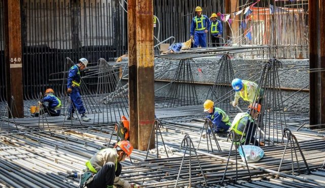 construction taking place in vietnam