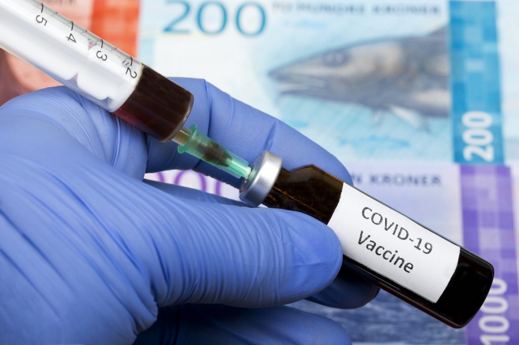 AstraZeneca Vaccine against Covid-19 on the background of Norwegian krone